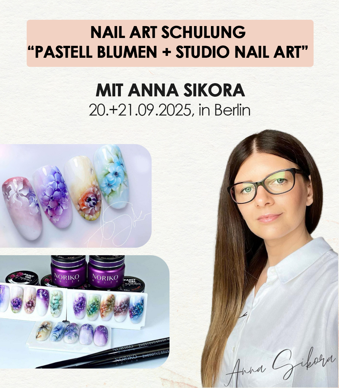 Nail Art Schulung mit Anna Sikora
