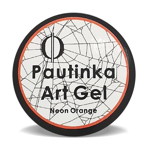 Pautinka Art Gel - Neon Orange